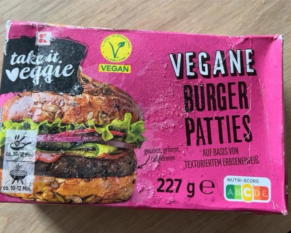 Vegane Burger Patties