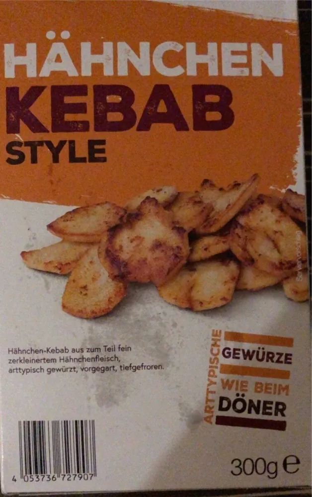 Hähnchen Kebab Style