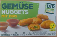 Gemüsenuggets mit Dip