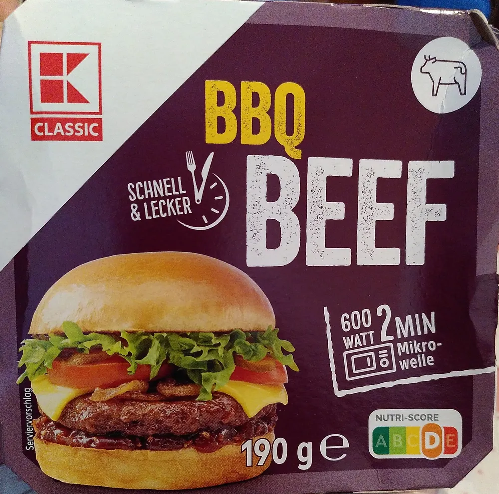 BBQ Beef Burger