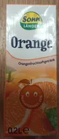 Orange Fruchtsaft Getränk