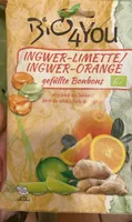 Ingwer-Limette & Ingwer-Orange Bonbons, 75 GR Packung