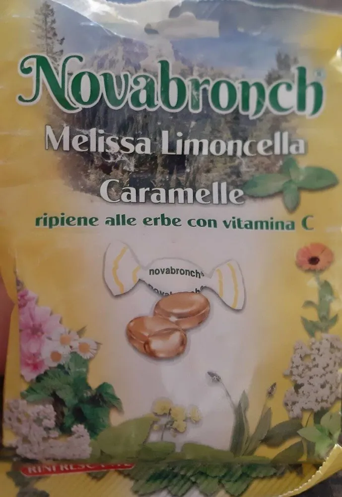 novabronch caramelle ripiene alle erbe con vitamina C