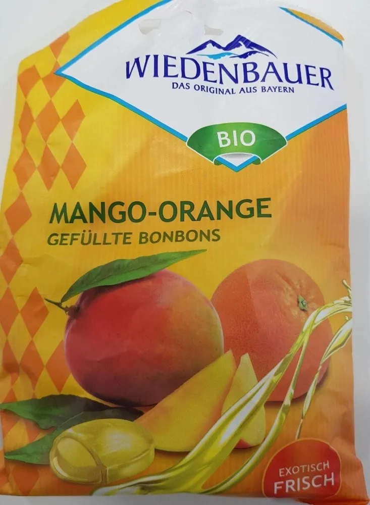 Mango-Orange Gefullte Bonbons