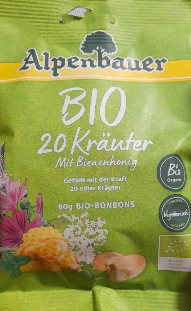 Bio 20 Kräuter mit Bienenhonig