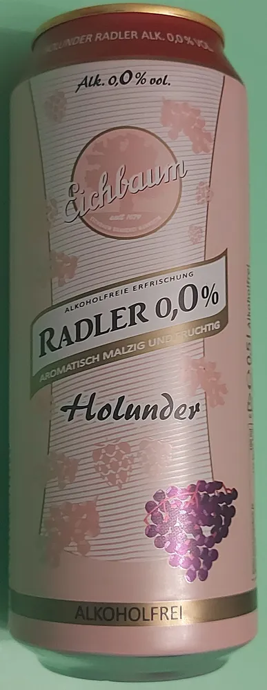 Radler 0,0% Holunder