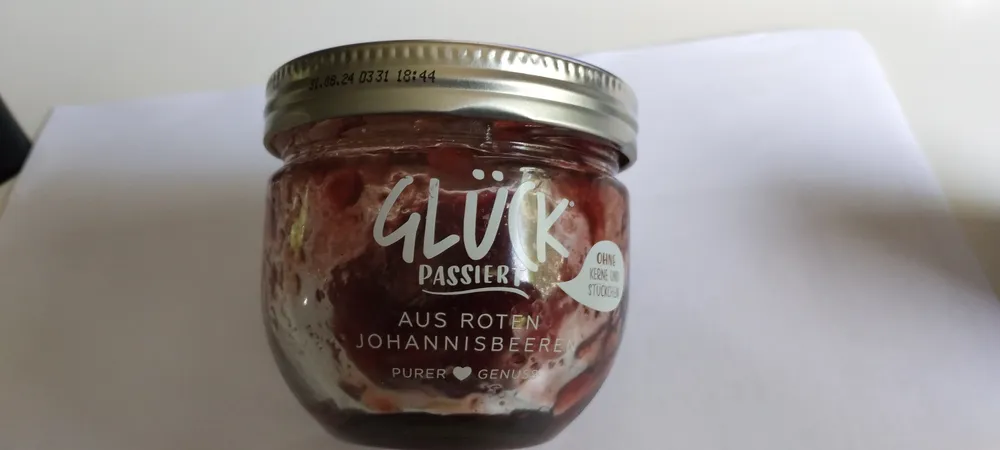 Glück passiert