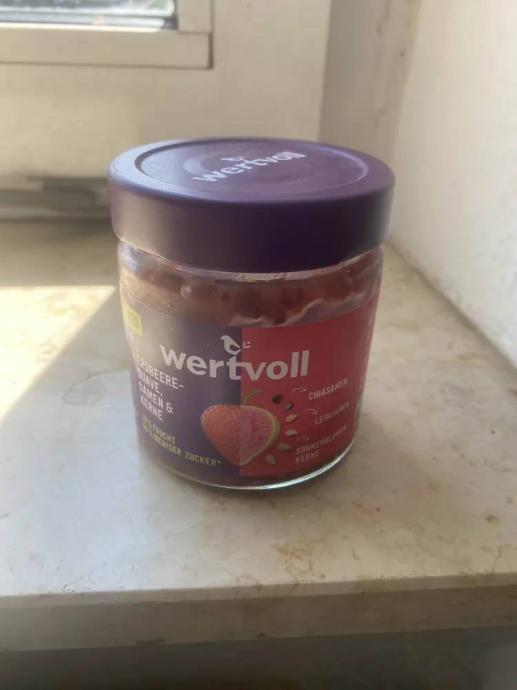 Wertvoll - Erdbeere-Guave, Samen & Kerne