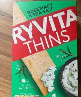 Ryvita Thins Rosemary & Sea Salt