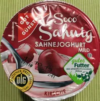 Sooo Sahnig Sahnejoghurt Mild Kirsche