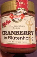 Cranberry in Blütenhonig