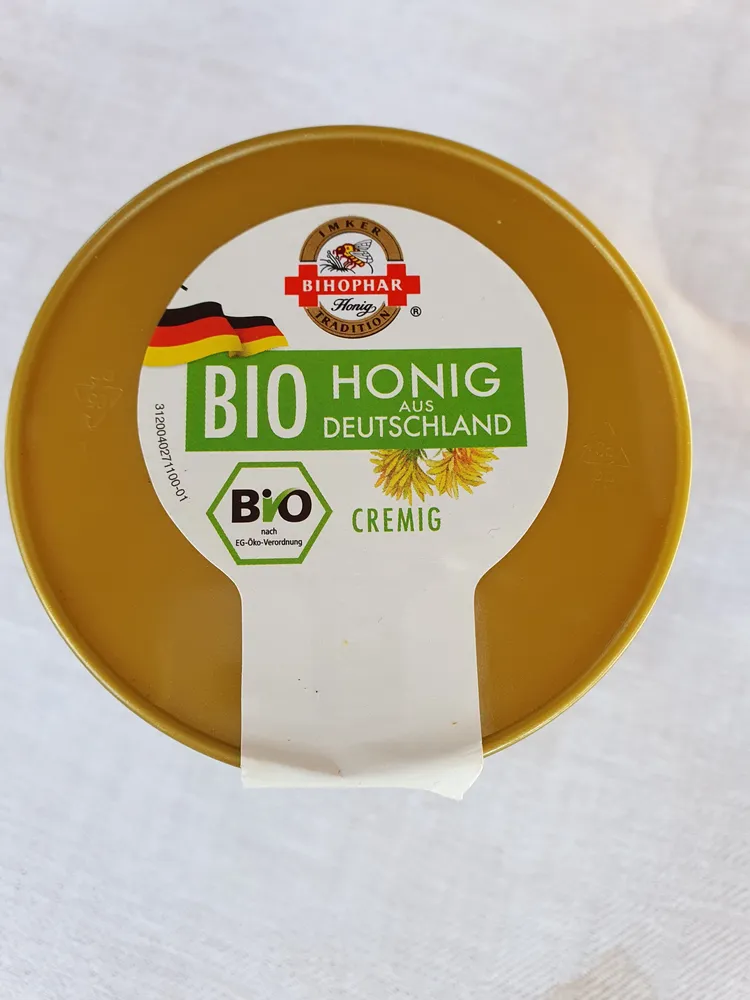 Bio Honig aus Deutschland cremig