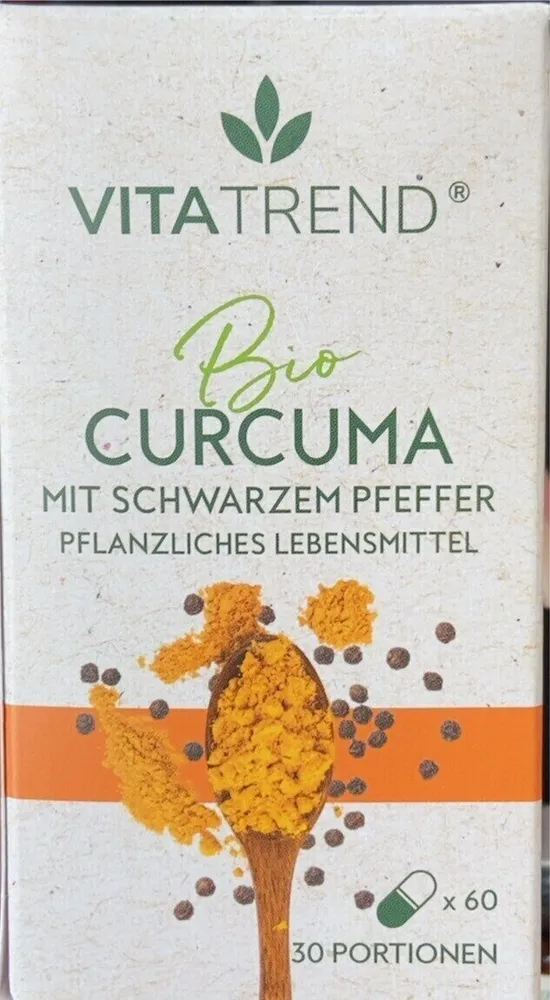 Curcuma mit schwarzem Pfeffer