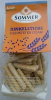 Dinkelsticks Gerösteter Sesam