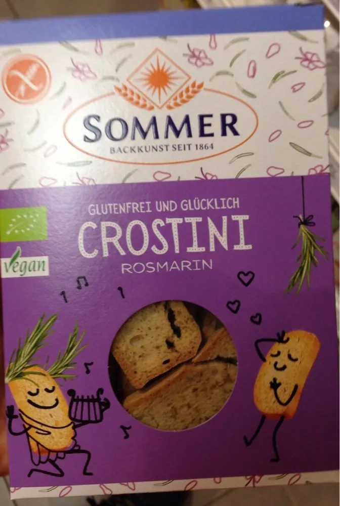 Crostini gluten free