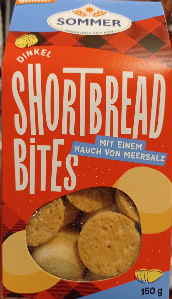 Dinkel shortbread bites