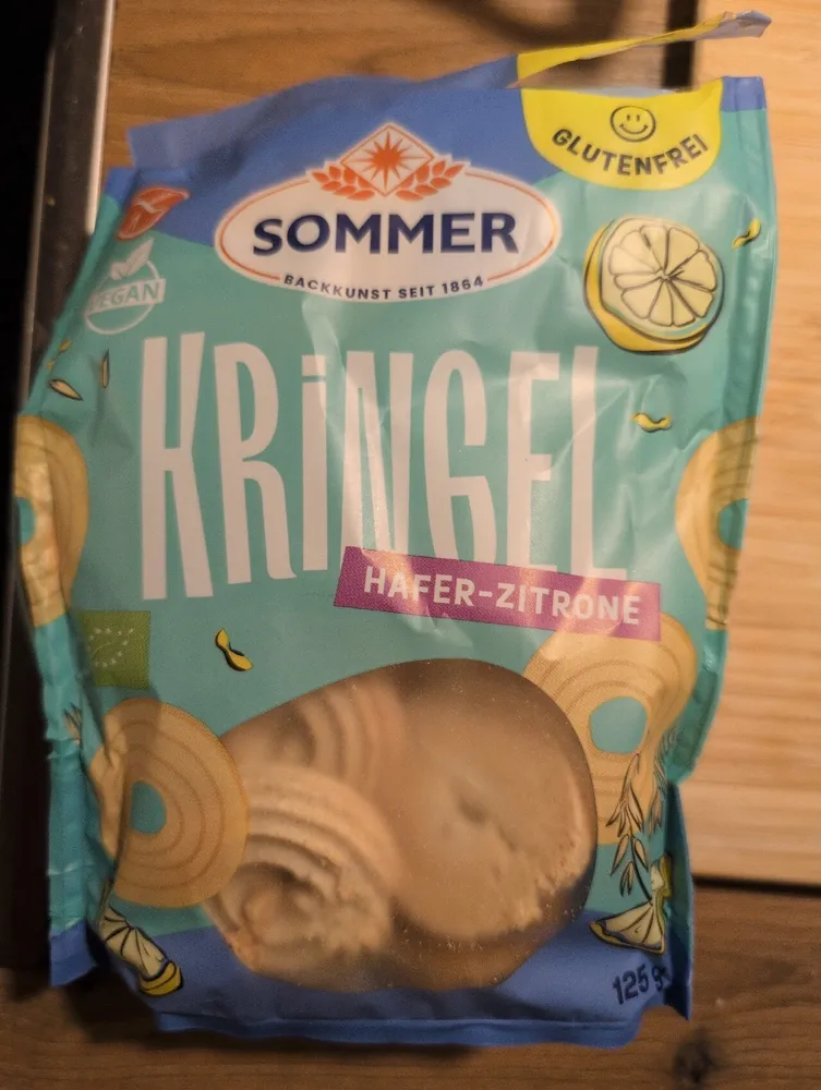 Kringel Hafer-Zitrone