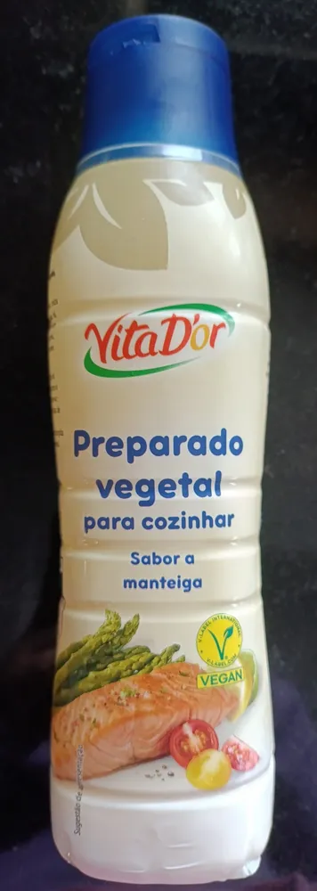 Preparado vegetal para cozinhar Sabor a manteiga