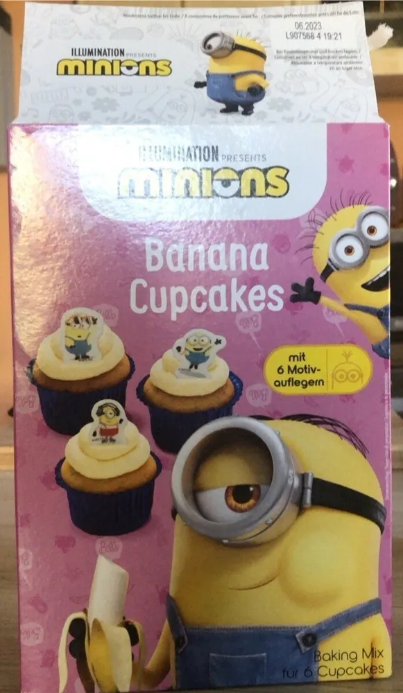 Banana cupcake