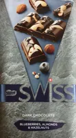 Suisse d'art chocolate blueberries allons hazelnuts