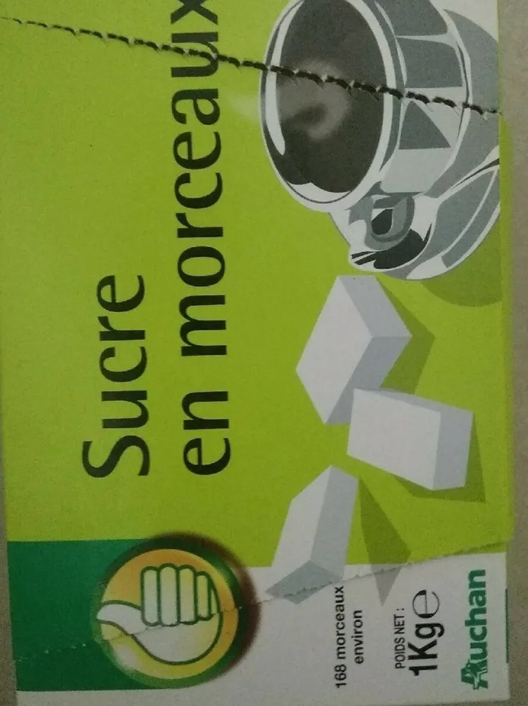 Sucré en morceaux Auchan