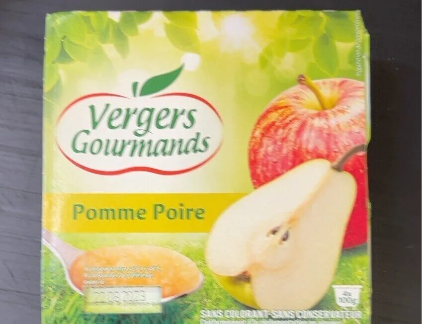 Compotes pomme poire