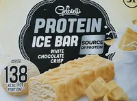 Protein ice bar white chocolate crisp