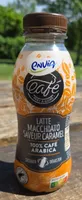 Latte macchiato saveur caramel