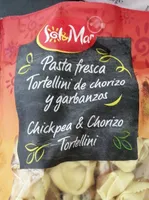 Pasta Fresca tortellini de chorizo y garbanzos