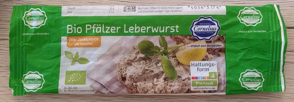 Bio Pfälzer Leberwurst