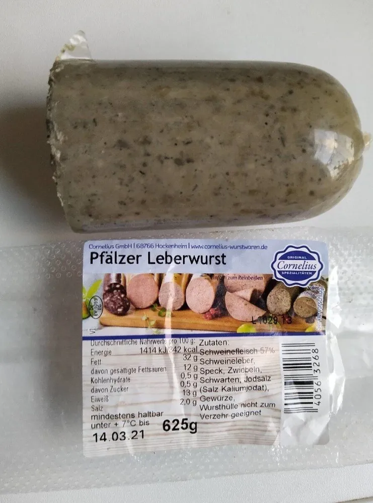 Plälzer Leberwurst