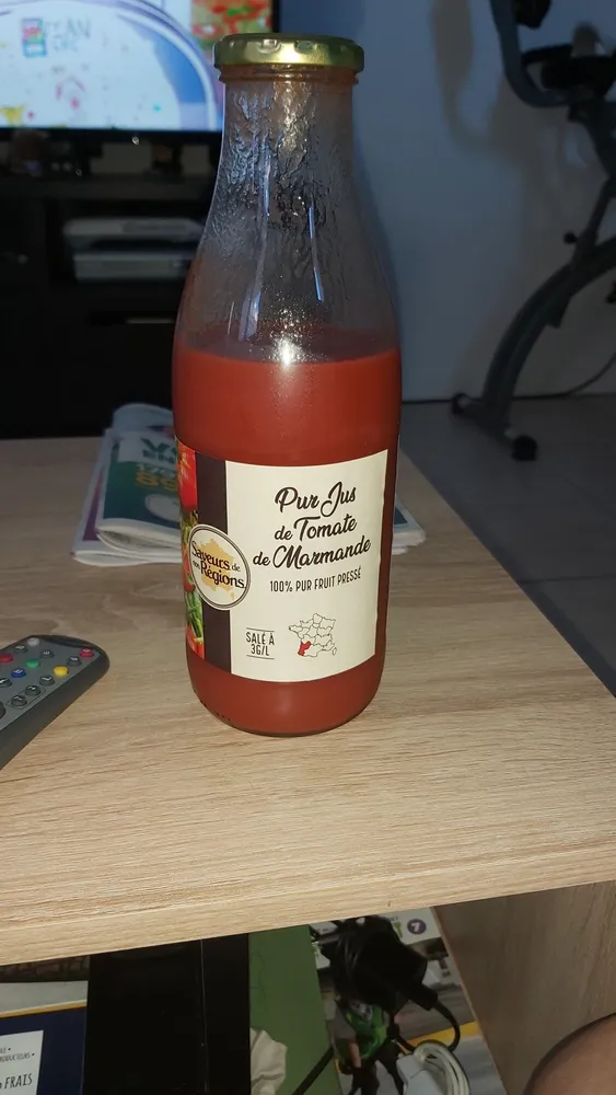 pur jus de tomate de marmande