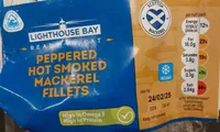Peppered Hot Smoked Mackerel Fillets