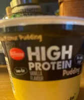 High protein pudding