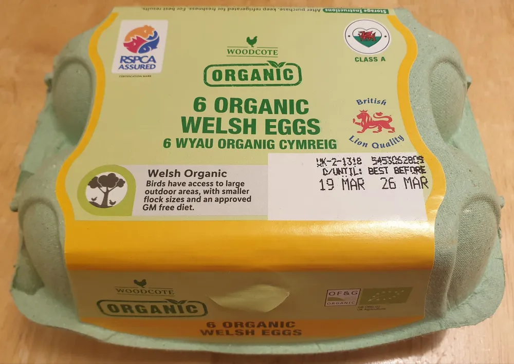 Organic Welsh Eggs