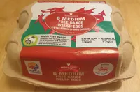 6 Medium Free Range Welsh Eggs