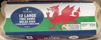 12 Large Free Range Welsh Eggs