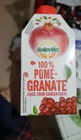 100% POME-GRANATE JUICE FROM CONCENTRATE
