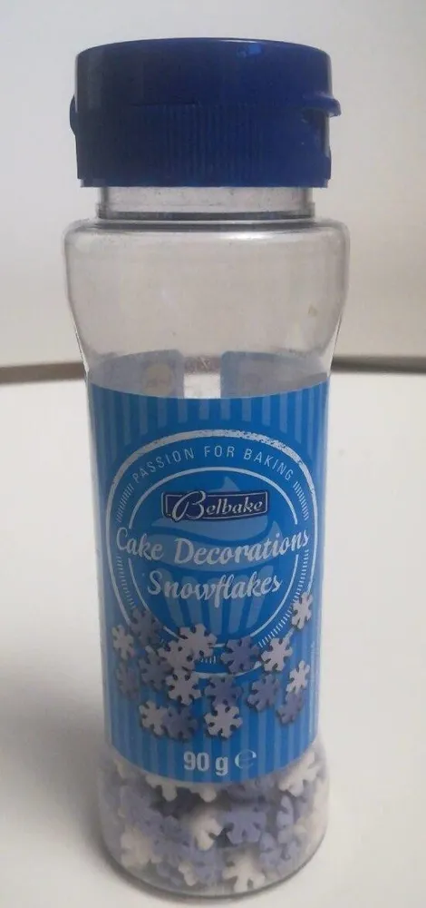 Cake Decorations Snowflakes