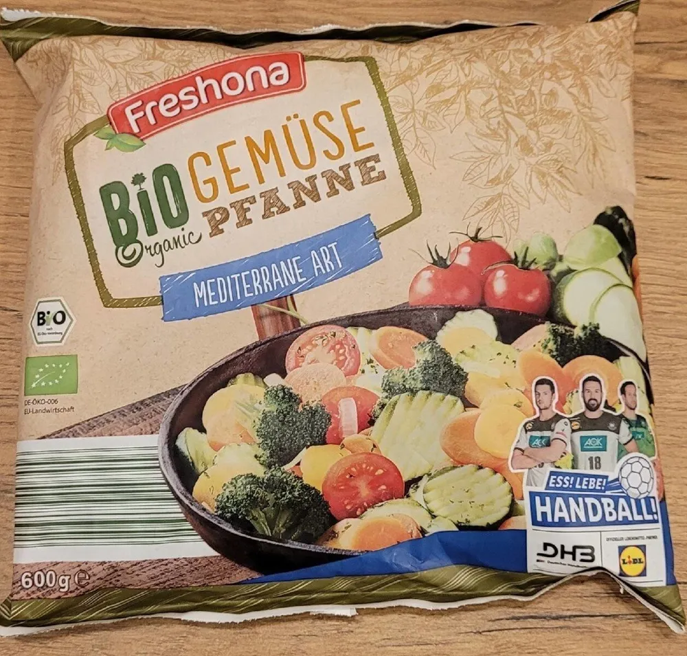 Bio Gemüse Pfanne