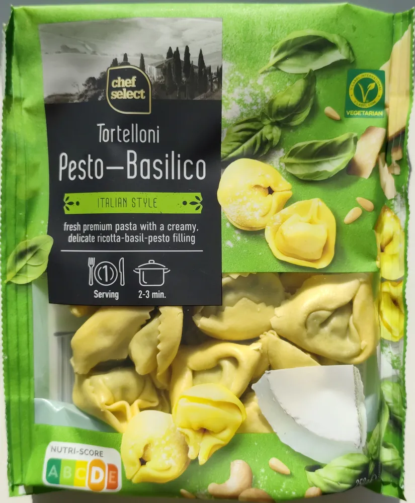 Tortelloni Pesto Basilico