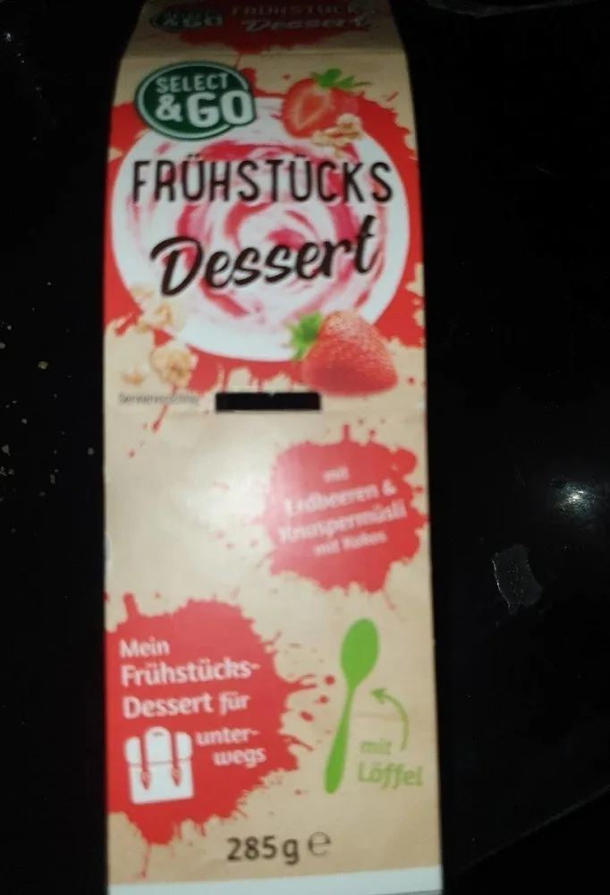 Frühstücks dessert