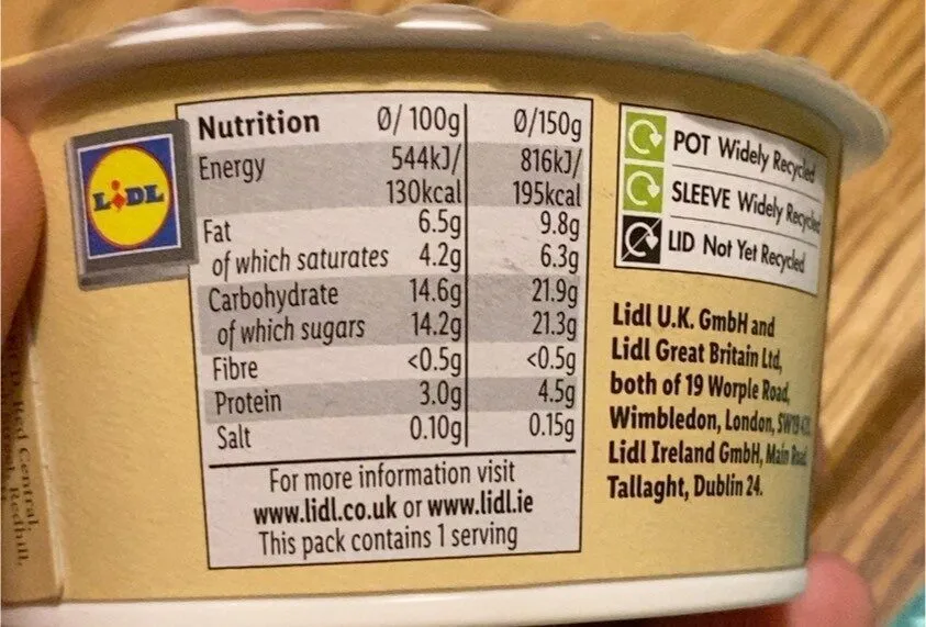 Madagascan vanilla yogurt