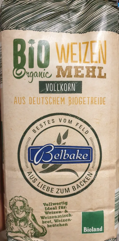 Weizenmehl Vollkorn - Farine de blé complète