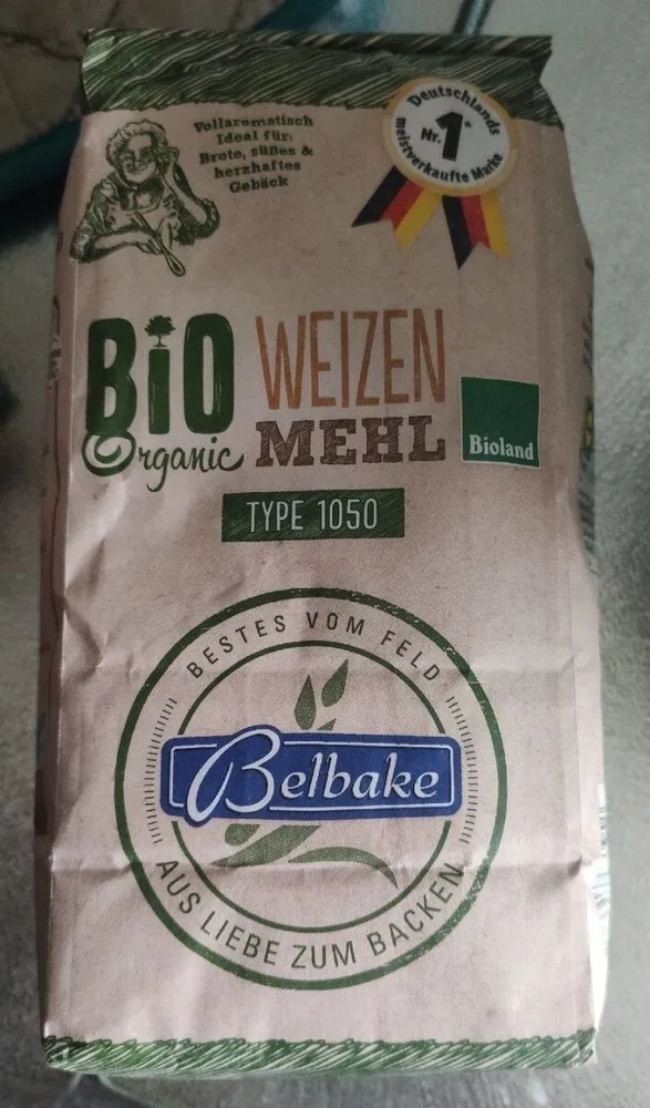 Bio Weizen Mehl Typ 1050