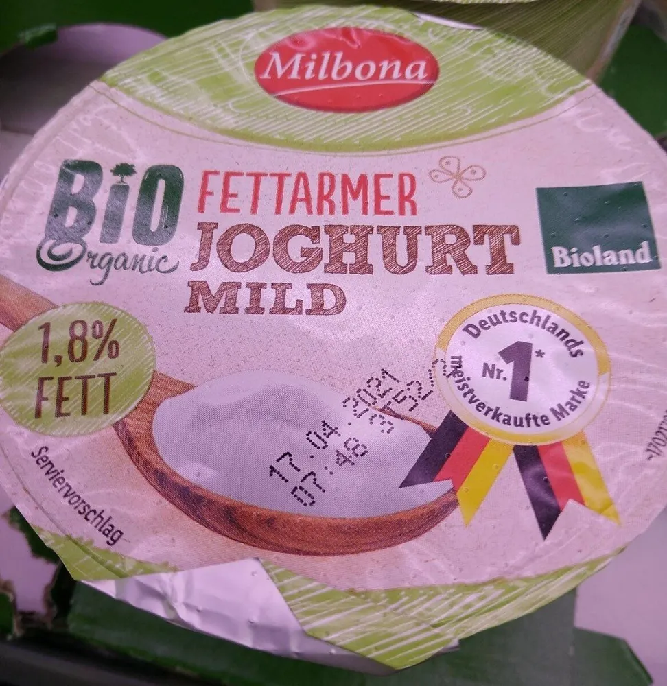Bio Fettarmer Joghurt 1.8%