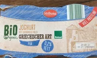 JOGHURT AUS ENTRAHMTER MILCH GRIECHISCHER ART