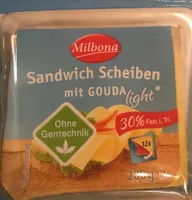 Sandwich Scheiben mit gouda