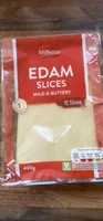 Edam semi-hard medium fat cheese slices