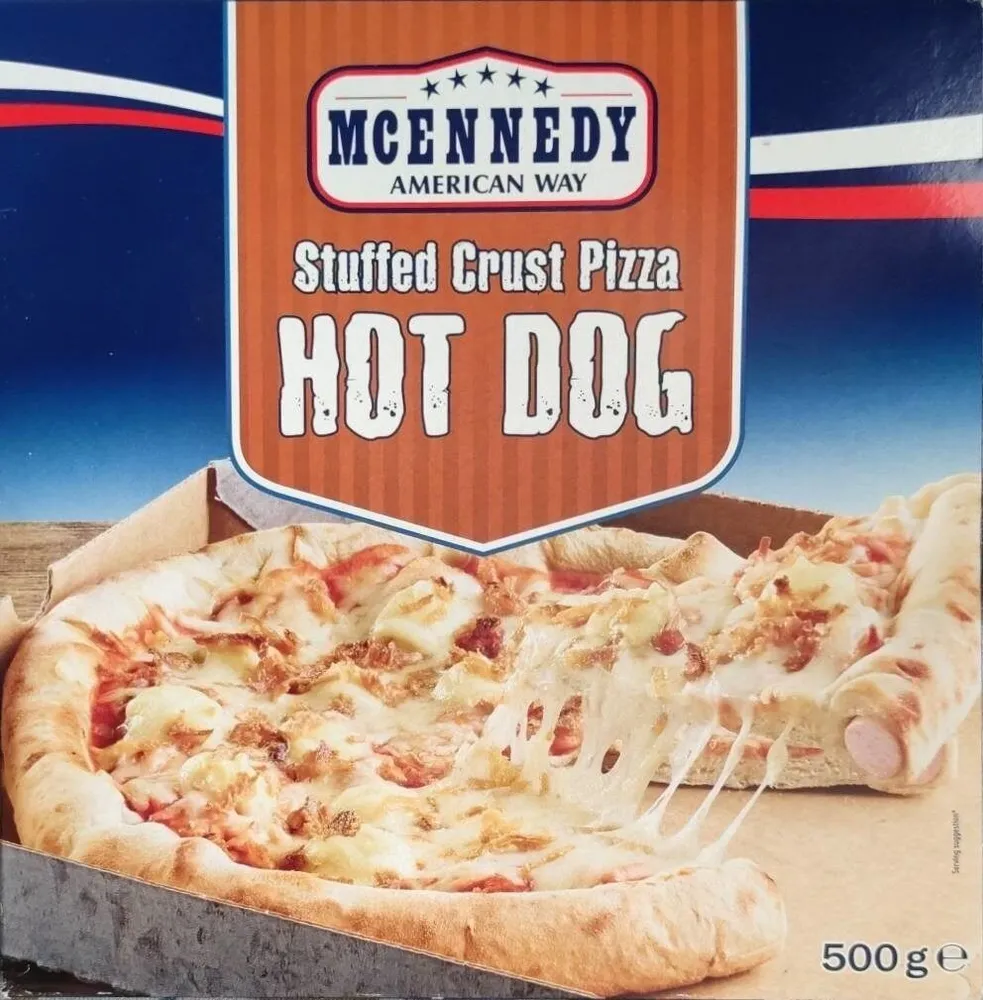 Stuffed Crust Pizza - Hot Dog